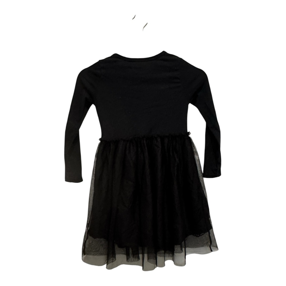 H&M Minnie Mouse Girls Tulle Dress 6X/7 Black Red Bow Disney Tutu - Picture 5 of 5